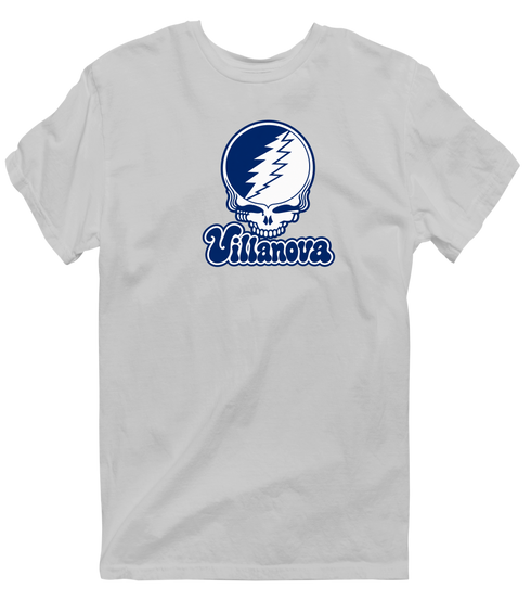 Villanova Stealie Premium Unisex T-Shirt — Design: Villanova University — Sport Grey