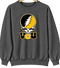 Virginia Commonwealth Stealie Premium Unisex Crewneck — Design: Virginia Commonwealth University — Dark Heather