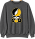 Virginia Commonwealth Stealie Premium Unisex Crewneck — Design: Virginia Commonwealth University — Dark Heather