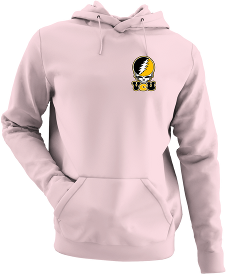 Virginia Commonwealth Stealie Premium Unisex Hoodie — Design: Virginia Commonwealth University — Light Pink