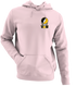 Virginia Commonwealth Stealie Premium Unisex Hoodie — Design: Virginia Commonwealth University — Light Pink