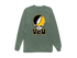 Virginia Commonwealth Stealie Premium Unisex Long-Sleeve — Light Green
