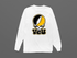 Virginia Commonwealth Stealie Premium Unisex Long-Sleeve — White