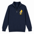 Virginia Commonwealth Stealie Premium Unisex Quarter-Zip — Design: Virginia Commonwealth University — Navy