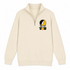Virginia Commonwealth Stealie Premium Unisex Quarter-Zip — Design: Virginia Commonwealth University — Sand