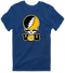 Virginia Commonwealth Stealie Premium Unisex T-Shirt — Design: Virginia Commonwealth University — Navy