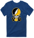 Virginia Commonwealth Stealie Premium Unisex T-Shirt — Design: Virginia Commonwealth University — Navy