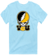 Virginia Commonwealth Stealie Premium Unisex T-Shirt — Design: Virginia Commonwealth University — Light Blue