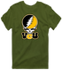 Virginia Commonwealth Stealie Premium Unisex T-Shirt — Design: Virginia Commonwealth University — Military Green