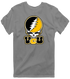 Virginia Commonwealth Stealie Premium Unisex T-Shirt — Design: Virginia Commonwealth University — Dark Heather