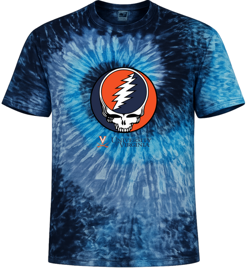 University of Virginia Stealie Tie-Dye T-Shirt