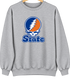 Virginia Stealie Premium Unisex Crewneck — Design: Virginia State University — Sport Grey