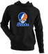 Virginia Stealie Premium Unisex Hoodie — Design: Virginia State University — Black
