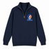 Virginia Stealie Premium Unisex Quarter-Zip — Design: Virginia State University — Navy