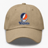 Virginia Stealie Premium Unisex Dad Hat — Design: Virginia University of — Khaki