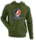 Virginia Stealie Premium Unisex Hoodie — Design: Virginia University of — Military Green