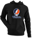 Virginia Stealie Premium Unisex Hoodie — Design: Virginia University of — Black