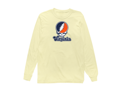 Virginia Stealie Premium Unisex Long-Sleeve — Design: Virginia University of — Butter