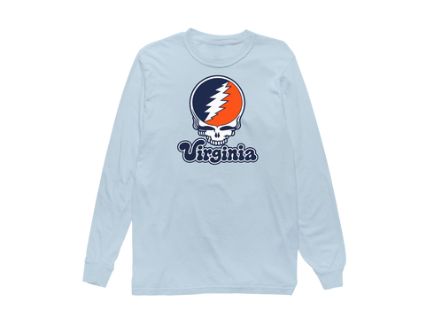 Virginia Stealie Premium Unisex Long-Sleeve — Design: Virginia University of — Chambray