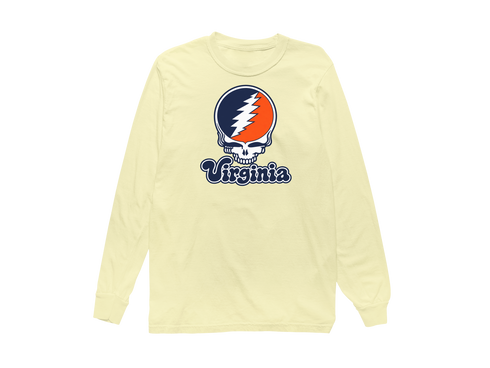 Virginia Stealie Premium Unisex Long-Sleeve — Design: Virginia University of — Butter