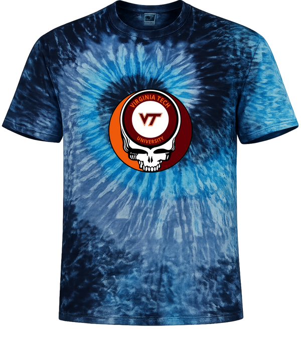 Virginia Tech Stealie Tie-Dye T-Shirt