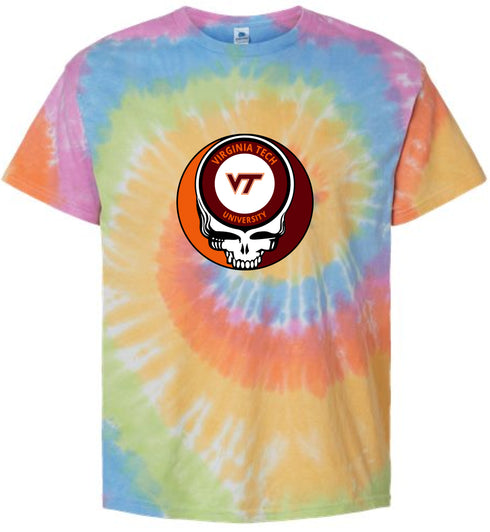 Virginia Tech Stealie Tie-Dye T-Shirt