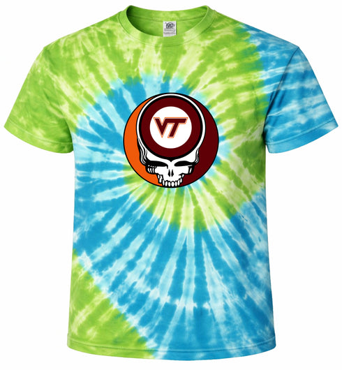 Virginia Tech Stealie Tie-Dye T-Shirt