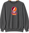 Virginia Tech Stealie Premium Unisex Crewneck — Design: Virginia Tech — Dark Heather