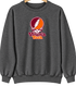 Virginia Tech Stealie Premium Unisex Crewneck — Design: Virginia Tech — Dark Heather