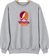 Virginia Tech Stealie Premium Unisex Crewneck — Design: Virginia Tech — Sport Grey