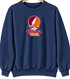 Virginia Tech Stealie Premium Unisex Crewneck — Design: Virginia Tech — Navy