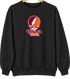 Virginia Tech Stealie Premium Unisex Crewneck — Design: Virginia Tech — Black