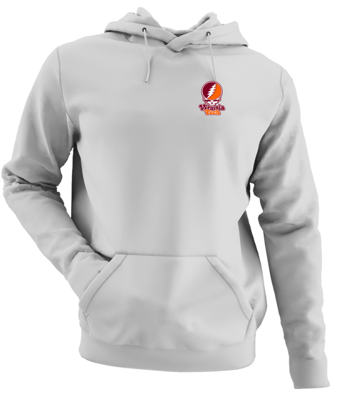 Virginia Tech Stealie Premium Unisex Hoodie — Design: Virginia Tech — Sport Grey