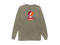 Virginia Tech Stealie Premium Unisex Long-Sleeve — Design: Virginia Tech — Sandstone