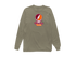 Virginia Tech Stealie Premium Unisex Long-Sleeve — Design: Virginia Tech — Sandstone