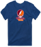 Virginia Tech Stealie Premium Unisex T-Shirt — Design: Virginia Tech — Navy
