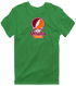 Virginia Tech Stealie Premium Unisex T-Shirt — Design: Virginia Tech — Irish Green