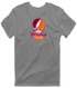 Virginia Tech Stealie Premium Unisex T-Shirt — Design: Virginia Tech — Dark Heather