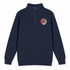 Ohio State University Dancing Buckeye Stealie - Premium Grateful Dead Quarter-Zip Pullover - Navy - 3