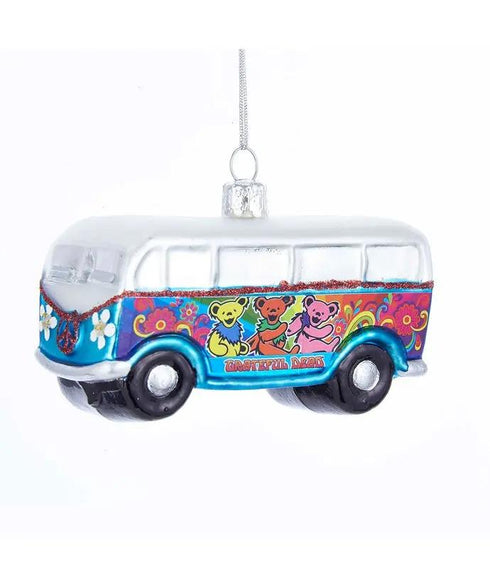 Grateful Dead - Grateful Dead Bus Glass Ornament - StealieShop