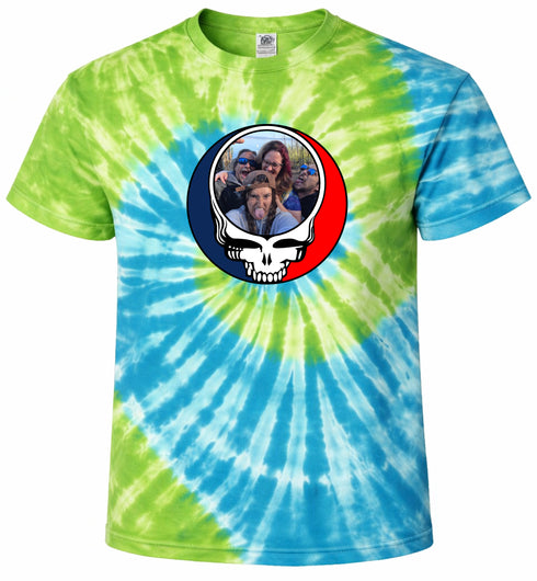 1548 - Custom Stealie Tie-Dye