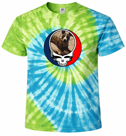 1363 - Custom Stealie Tie-Dye