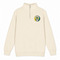 University of Oregon - Premium Grateful Dead Quarter-Zip Pullover - Sand - 1