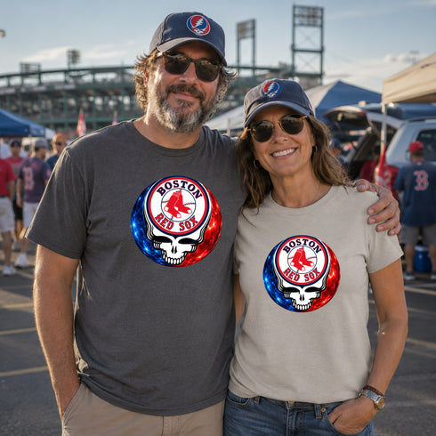 Boston Red Sox Crystal Stealie T-shirt