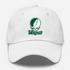 Wagner Stealie Premium Unisex Dad Hat — Design: Wagner College — White