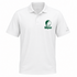 Wagner Stealie Premium Unisex Polo — Design: Wagner College — White