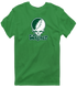 Wagner Stealie Premium Unisex T-Shirt — Design: Wagner College — Irish Green