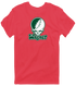 Wagner Stealie Premium Unisex T-Shirt — Design: Wagner College — Heather Red