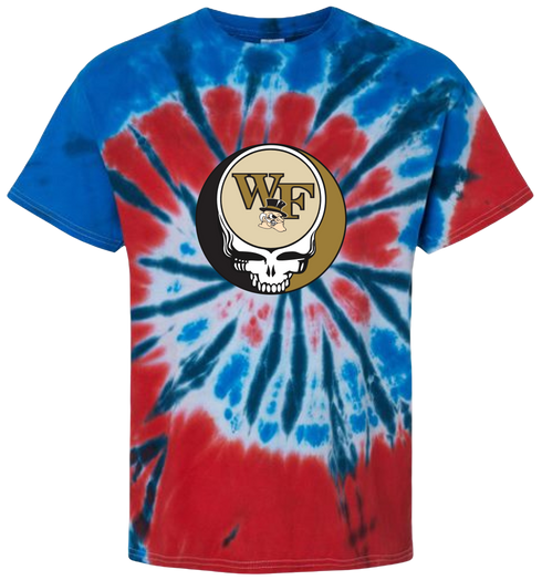 Wake Forest Stealie Tie-Dye T-Shirt