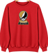 Wake Forest Stealie Premium Unisex Crewneck — Design: Wake Forest University — Red